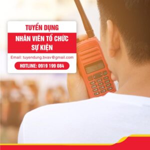 nhân viên tổ chức sự kiện