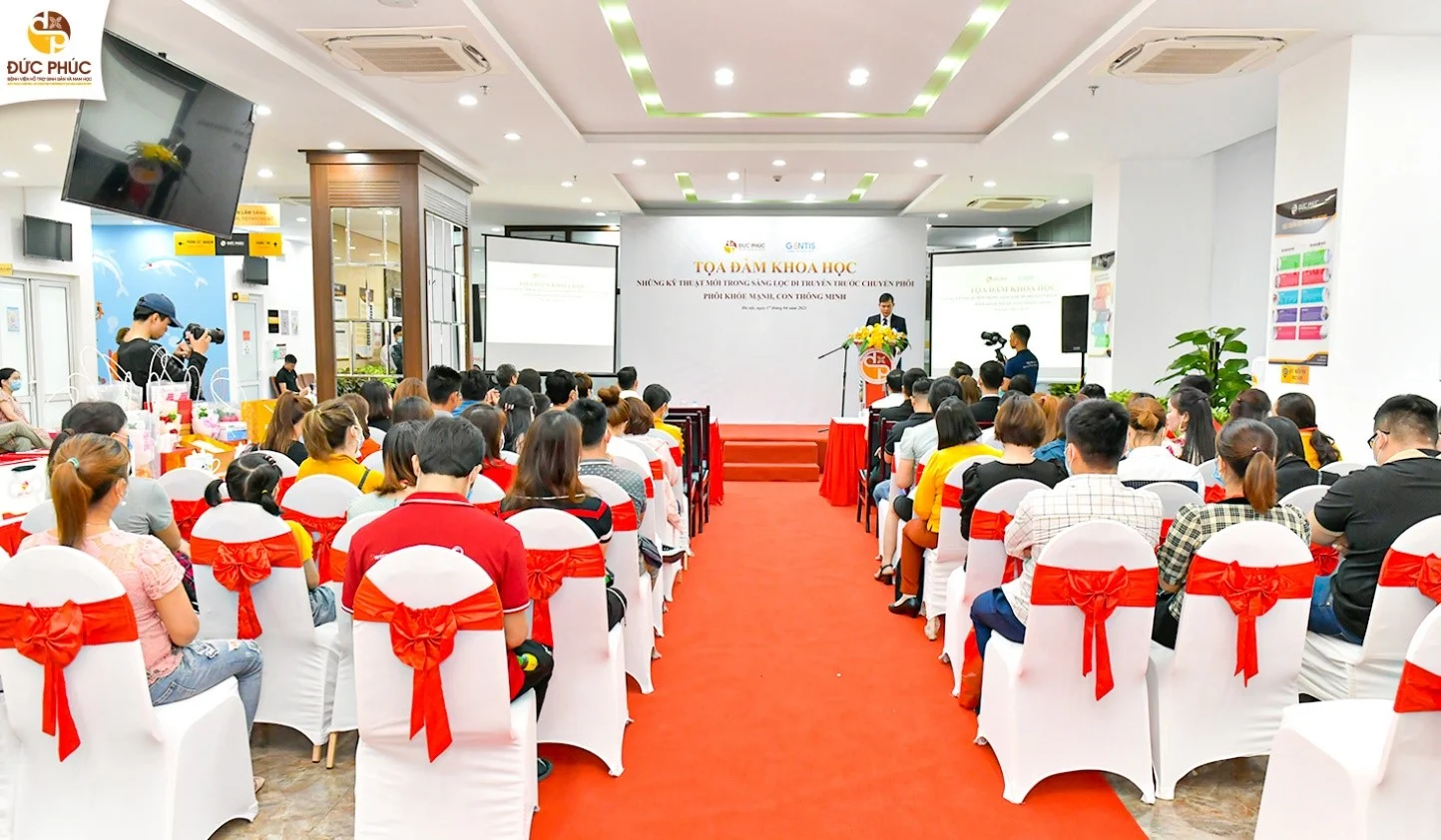Tọa đàm khoa học: Những kỹ thuật mới trong sàng lọc di truyền trước chuyển phôi tổ chức ngày 17/4 tại Bệnh viện Đức Phúc