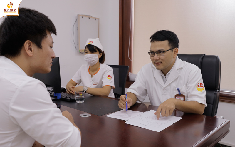 Xét nghiệm thăm khám và điều trị nam khoa tại Bệnh viện Đức Phúc