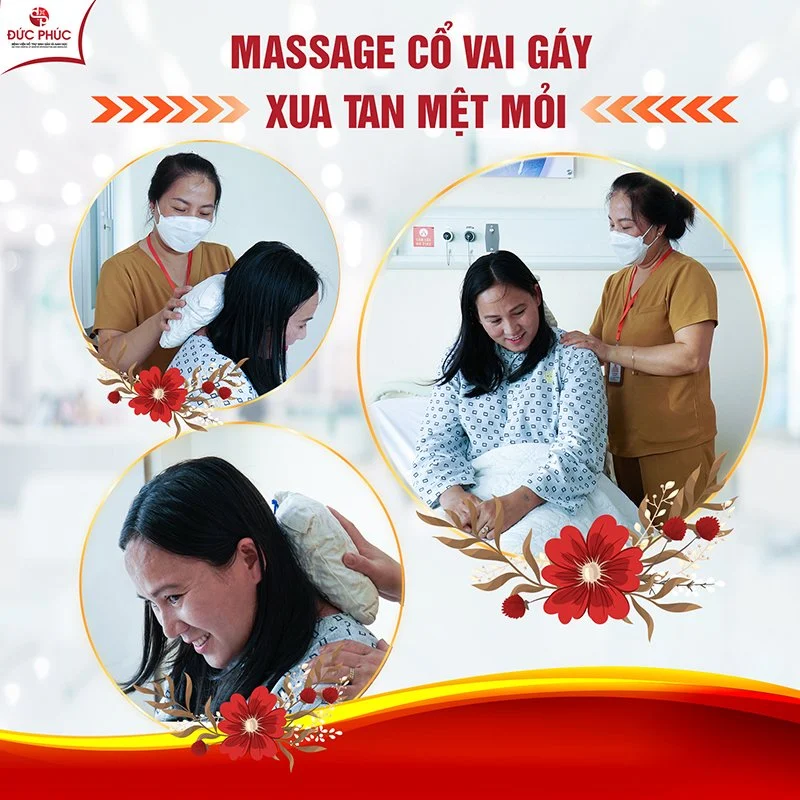 Chườm thảo dược làm giảm nhức mỏi vai gáy cho mẹ bầu