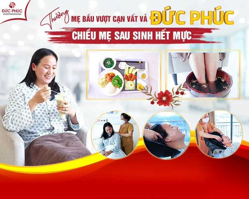 Đến Đức Phúc sinh con, mẹ bầu luôn được yêu chiều hết mực