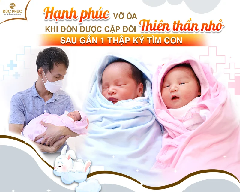 Sau gần 1 thập kỷ tìm con, gia đình mẹ Dinh đã đón cặp sinh đôi tại Đức Phúc 