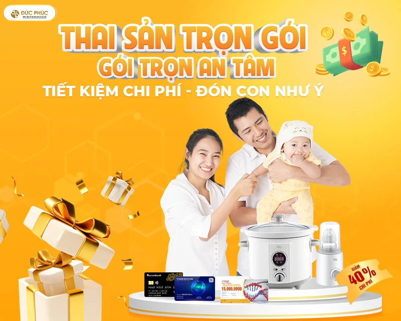 Đăng ký Thai sản trả góp - Nhận ngay đặc quyền khủng từ Bệnh viện Đức Phúc