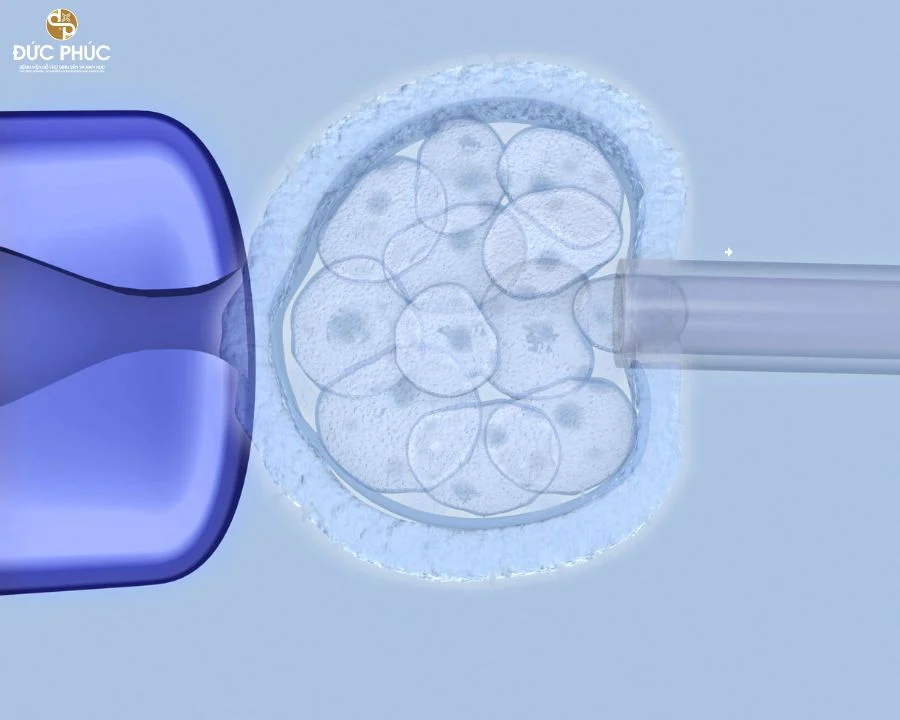 Chọc hút trứng là một công đoạn quan trọng của thụ tinh ống nghiệm