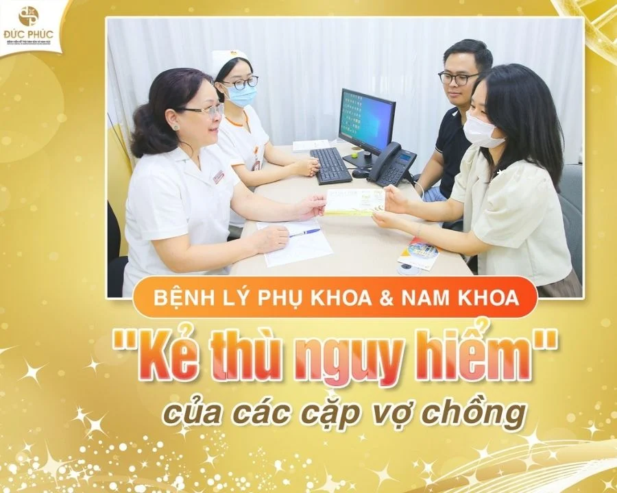 Hãy đến bênh viện Đức Phúc để được thăm khám và điều trị kịp thời