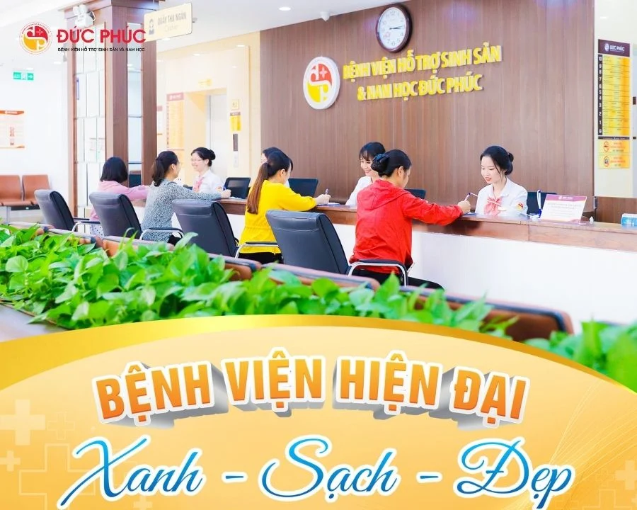 Bệnh viện Đức Phúc với cơ sở trang thiết bị hiện đại, sạch sẽ luôn sẵn sàng phục vụ quý khách