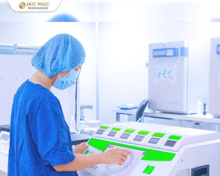 Phòng Lab hiện đại bậc nhất Đông Nam Á tại bệnh viện Đức Phúc