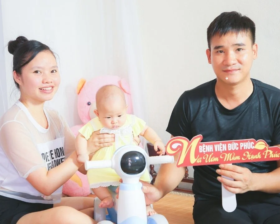 Bệnh viện Đức Phúc mang lại niềm vui trọn vẹn cho nhiều gia đình vô sinh hiếm muộn