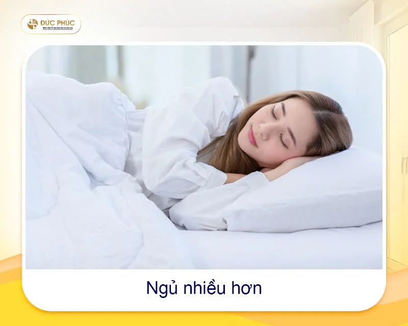 thường xuyên buồn ngủ, thiếu tập trung và mệt mỏi