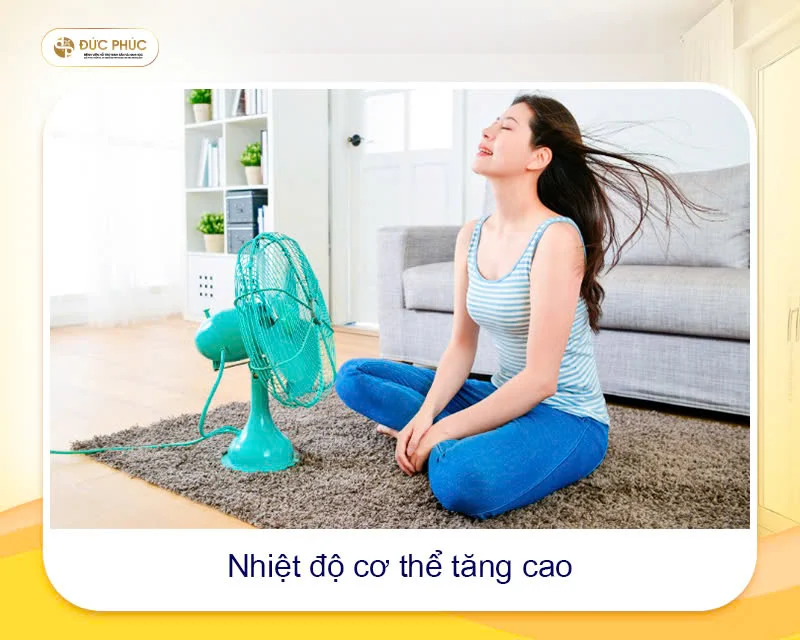 Thân nhiệt tăng nhẹ cũng là một dấu hiệu tích cực sau chuyển phôi IVF