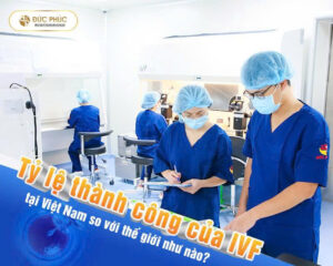 Tỷ lệ thành công của IVF tại Việt Nam so với thế giới
