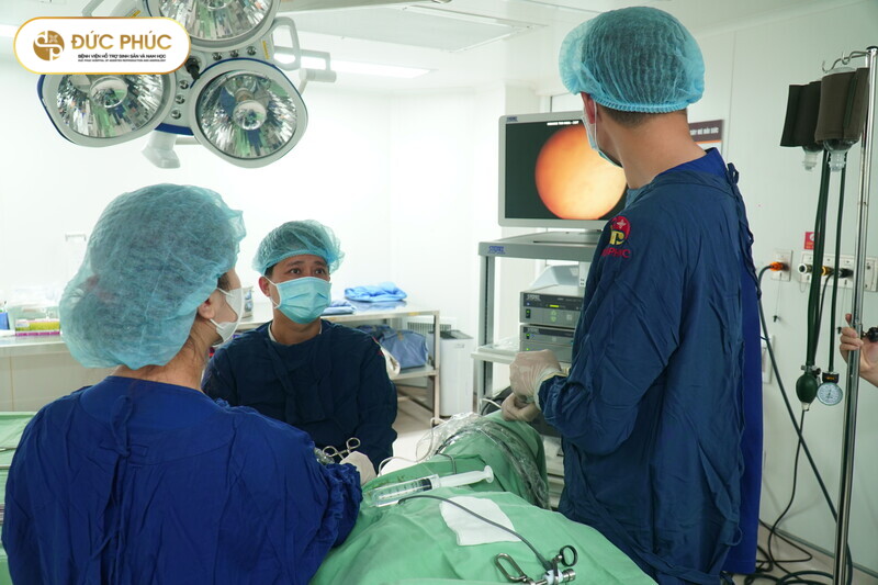 Phương pháp nội soi giúp đánh giá tình trạng vòi trứng