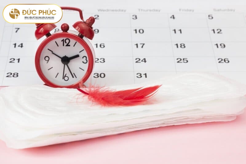 Chu kỳ kinh nguyệt không đều là dấu hiệu đi khám hiếm muộn ở nữ